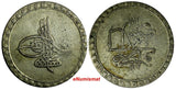 Turkey Mustafa III Billon AH1171//83 (1769) Piastre XF 18,79g. 38,5 mm KM# 321.2