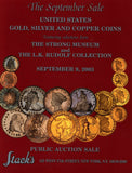 STACK'S COIN GALLERIES,US GOLD & SILVER COINS,SEP.9,2003 THE STRONG MUSEUM ...
