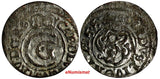 LIVONIA Carl X Gustav of SWEDEN (1654-1660) Silver Solidus (16)55 SCARCE KM# 4