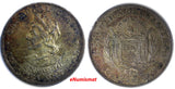 El Salvador Republic Silver 1908 C.A.M. 1 Peso, Colon Nice Toned KM# 115.1