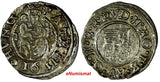 Hungary Rudolf II (1576-1608) Silver 1591 K-B Denar MB# 260