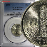 Guatemala 1995 10 Centavos PCGS  MS68 TOP GRADED BY NGC GEM BU KM# 277.6