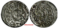 Livonia Riga CARL XI of Sweden (1660-1697)Silver 1663 Solidus,Schilling XF KM#55