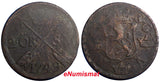 Sweden Frederick I 1749 2 Ore,S.M.Low Mintage-313,000 Better Details KM#437/6302